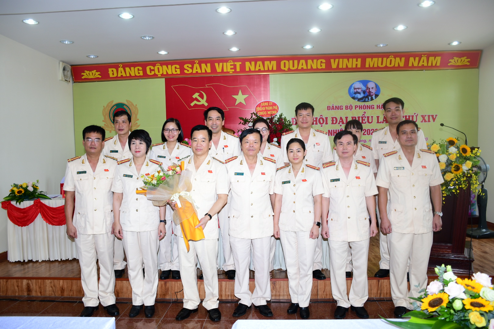 Đại hội Đảng bộ Phòng Hậu cần - CATP lần thứ XIV: Chủ động sáng tạo, xây dựng lực lượng Hậu cần CATP trong sạch, vững mạnh